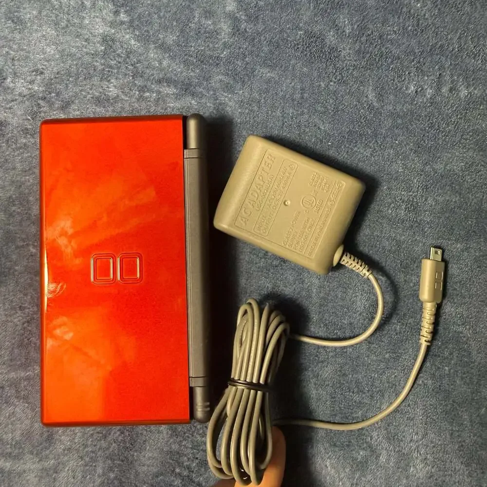 Nintendo DS Lite CRIMSON RED/BLACK Handheld Video Game Console System NEW